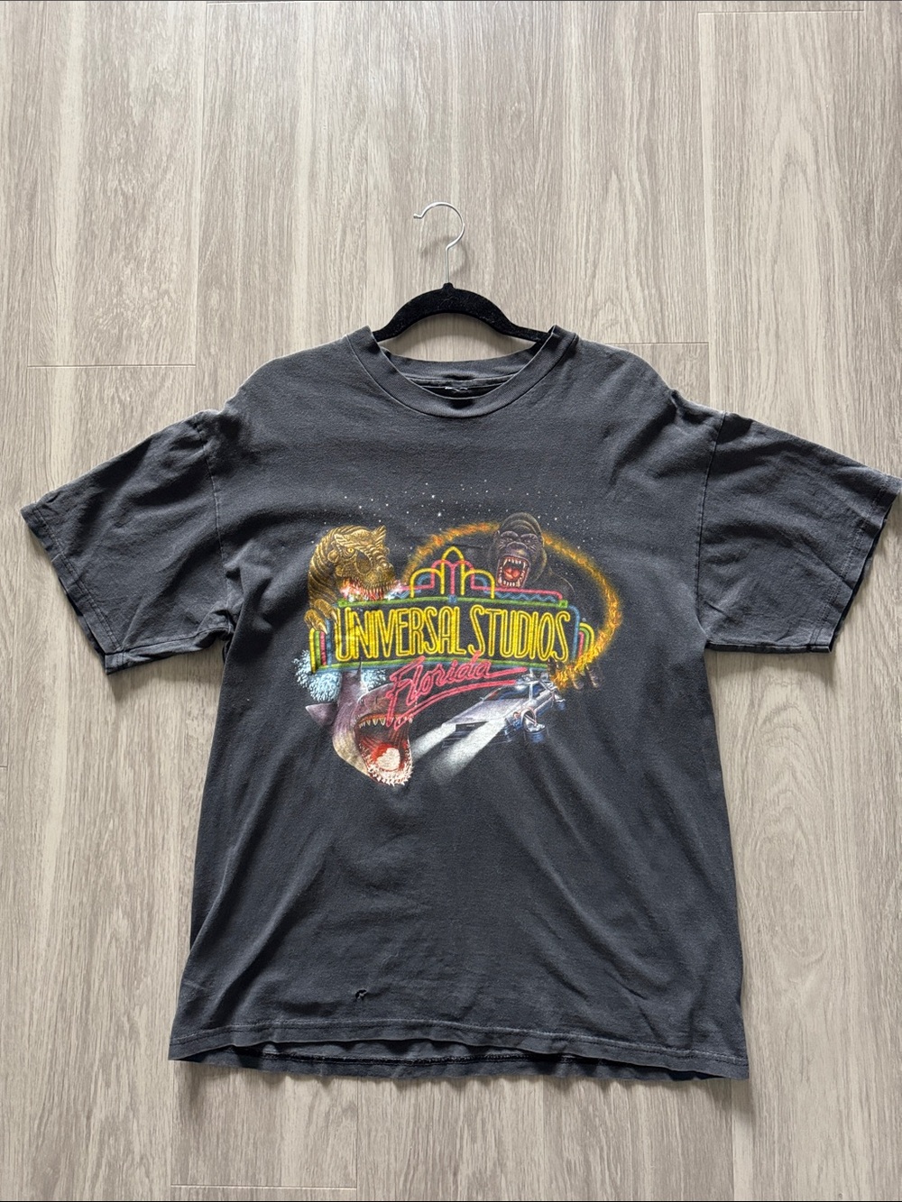 VINTAGE Universal Studios Florida Black Graphic Tee